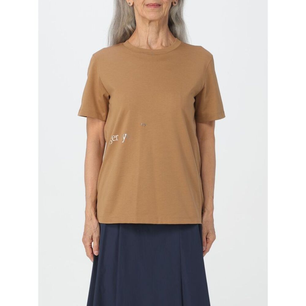 's Max Mara T-Shirt Woman Camel